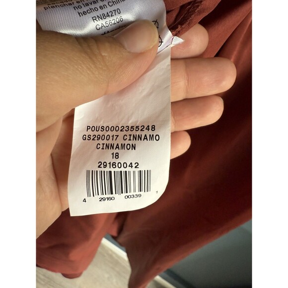 GALINA SIGNATURE Bridesmaid Dress Sz 18 Cinnamon STYLE# GS290017 David’s Bridal - Picture 6 of 8